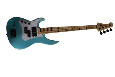 Custom Pearl Billy Attitude Limited 3 Left Handed Sonic Blue 4 String Bass - Image 10