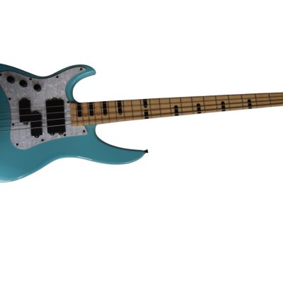 Custom Pearl Billy Attitude Limited 3 Left Handed Sonic Blue 4 String Bass - Image 10