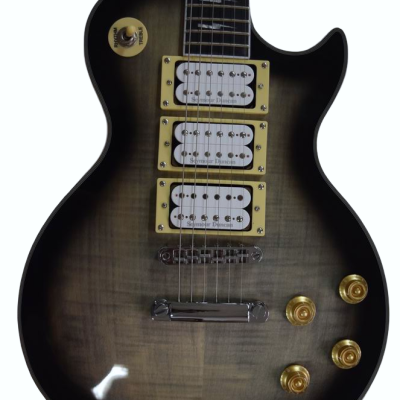 Custom Crown Ace Frehley Kiss Translucent Blackburst Electric Guitar