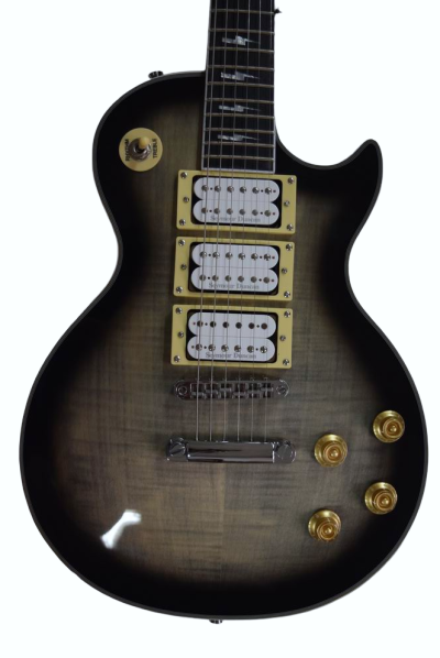 Custom Crown Ace Frehley Kiss Translucent Blackburst Electric Guitar