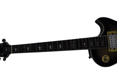 Custom Crown Ace Frehley Kiss Translucent Blackburst Electric Guitar - Image 5