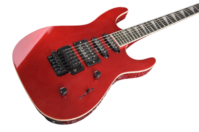 Custom Race Soloist HSS Pickup Metallic Red Guitar Floyd Rose Tremolo - Image 6
