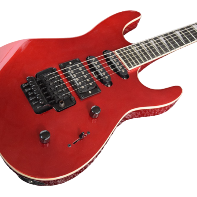 Custom Race Soloist HSS Pickup Metallic Red Guitar - Image 6