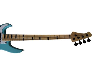 Custom Pearl Billy Attitude Limited 3 Left Handed Sonic Blue 4 String Bass - Image 8