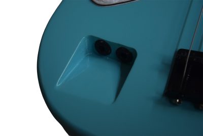 Custom Pearl Billy Attitude Limited 3 Left Handed Sonic Blue 4 String Bass - Image 7
