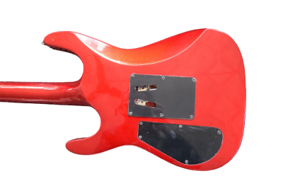Custom Race Soloist HSS Pickup Metallic Red Guitar Floyd Rose Tremolo - Image 11