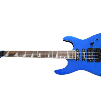 Custom Race Soloist HSS Pickup Metallic Blue Guitar - Image 3