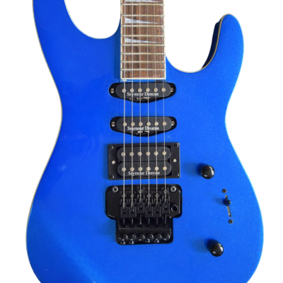 Custom Race Soloist HSS Pickup Metallic Blue Guitar