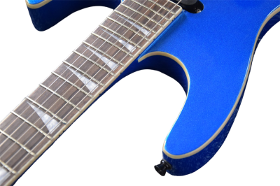 Custom Race Soloist HSS Pickup Metallic Blue Guitar Floyd Rose Tremolo - Image 6