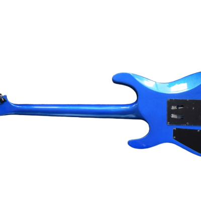 Custom Race Soloist HSS Pickup Metallic Blue Guitar - Image 9