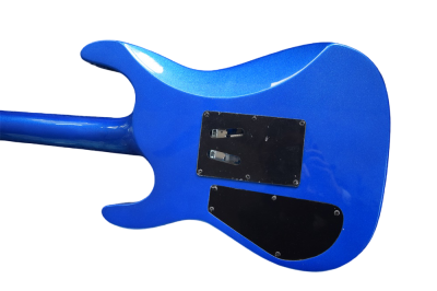 Custom Race Soloist HSS Pickup Metallic Blue Guitar Floyd Rose Tremolo - Image 10
