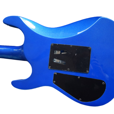 Custom Race Soloist HSS Pickup Metallic Blue Guitar - Image 10