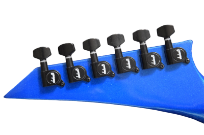 Custom Race Soloist HSS Pickup Metallic Blue Guitar Floyd Rose Tremolo - Image 11
