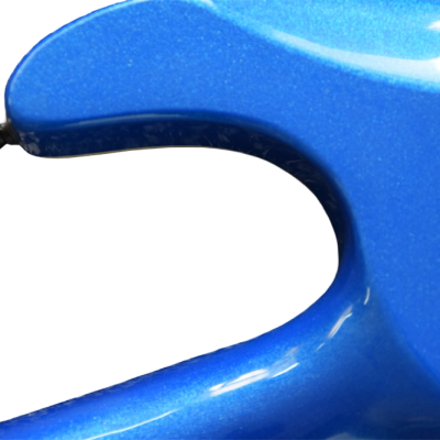 Custom Race Soloist HSS Pickup Metallic Blue Guitar - Image 12