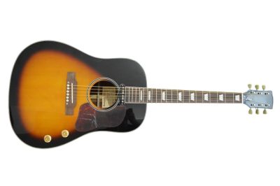 Custom Crown J160E John Vintage Sunburst Magnetic Pickup Acoustic Electric Guitar - Image 4