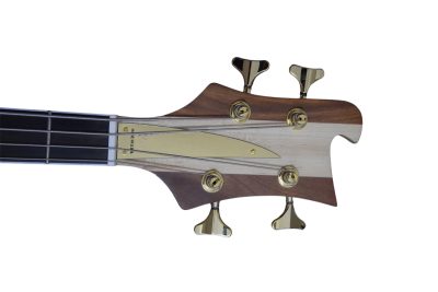 Custom Nova Lemmy Kilmister 4003 Walnut Carved With Oak Leaves 4 String Bass Back Strap - Image 7