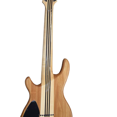 Custom Onyx Regius Transparent Amber Burst 8 String Guitar - Image 9
