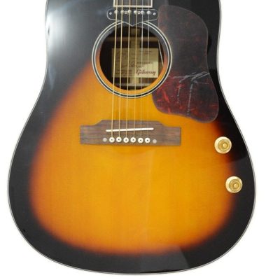 Custom Crown J160E John Vintage Sunburst Magnetic Pickup Acoustic Electric Guitar