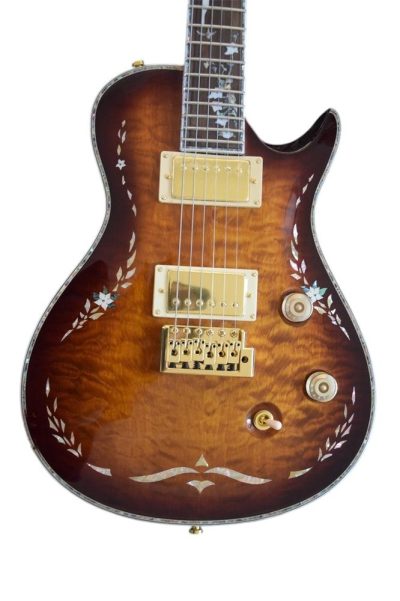 Custom Monarch SE Private Tree Of Life Quilted Maple Top Electric Guitar