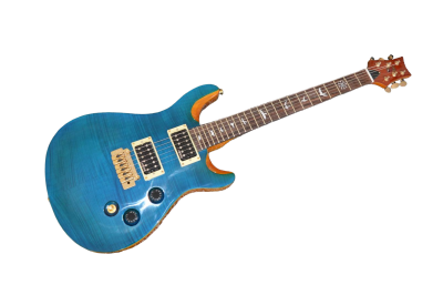 Custom Monarch Flamed Maple Veneer Top SE Whale Blue Electric Guitar - Image 2
