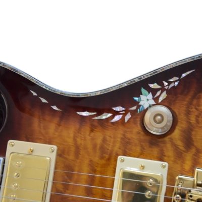 Custom Monarch SE Private Tree Of Life Quilted Maple Top Electric Guitar - Image 8