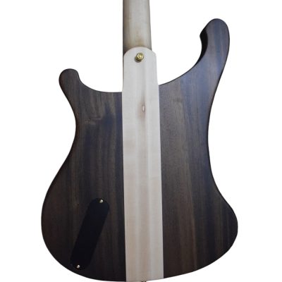 Custom Nova Lemmy Kilmister 4004 Walnut Carved With Oak Leaves 4 String Bass Back Strap - Image 3