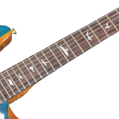 Custom Monarch Flamed Maple Veneer Top SE Whale Blue Electric Guitar - Image 4