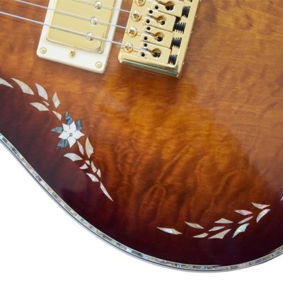 Custom Monarch SE Private Tree Of Life Quilted Maple Top Electric Guitar - Image 10