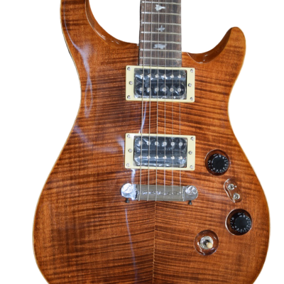 Custom Monarch Violin Amber Burst Santana Finish Electric Guitar