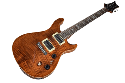 Custom Monarch Violin Amber Burst Santana Finish Electric Guitar - Image 7