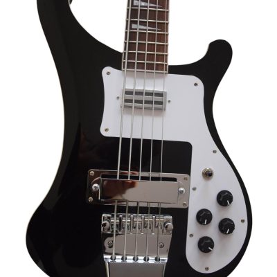 Custom Nova 4003 Jetglo Black 4 String Bass