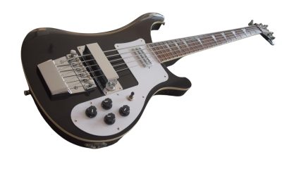 Custom Nova 4003 Jetglo Black 4 String Bass - Image 8