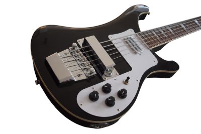 Custom Nova 4003 Jetglo Black 4 String Bass - Image 9