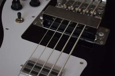 Custom Nova 4003 Jetglo Black 4 String Bass - Image 3