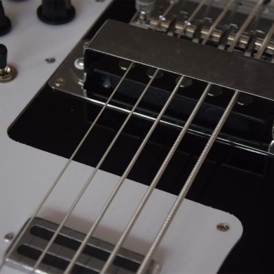 Custom Nova 4003 Jetglo Black 4 String Bass - Image 3