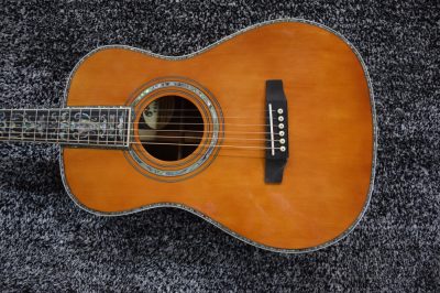 Custom Vertex D45 000 Solid Spruce Top Acoustic Electric Guitar - Image 5