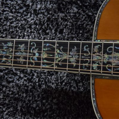 Custom Vertex D45 000 Solid Spruce Top Acoustic Electric Guitar - Image 6