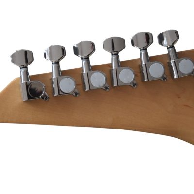 Custom Race Dinky DK2 Amber Burst Quilted Maple Veneer Top Guitar - Image 12