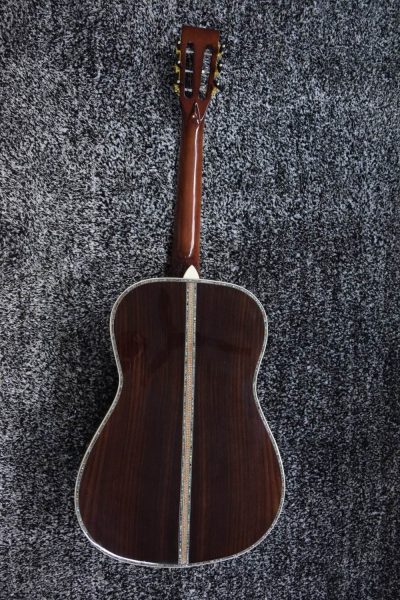 Custom Vertex D45 000 Solid Spruce Top Acoustic Electric Guitar - Image 10