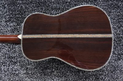 Custom Vertex D45 000 Solid Spruce Top Acoustic Electric Guitar - Image 11