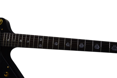 Custom Crown Olavi Explorer Vikings Black Electric Guitar - Image 7