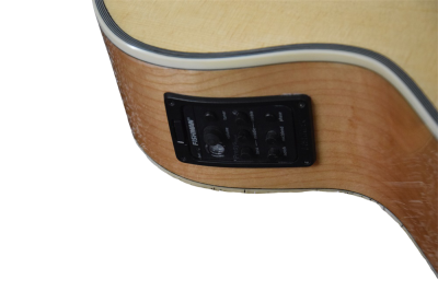 Custom Crown SJ200 Natural Studio Acoustic Personalized Fretboard Guitar Elvis Moustache Bridge - Image 12
