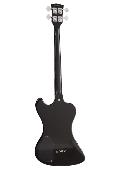 Custom Crown Krist Jet Black Thunderbird 4 String Novoselic Bass - Image 3