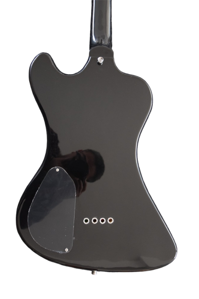 Custom Crown Krist Jet Black Thunderbird 4 String Novoselic Bass - Image 5