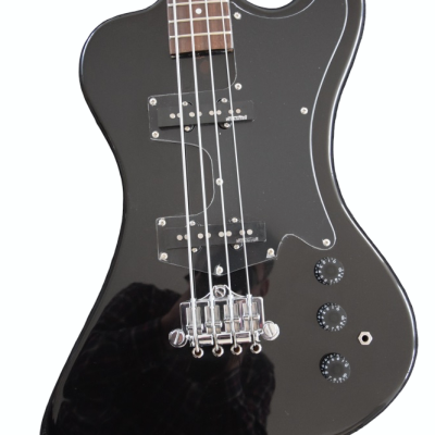 Custom Crown Krist Jet Black Thunderbird 4 String Novoselic Bass