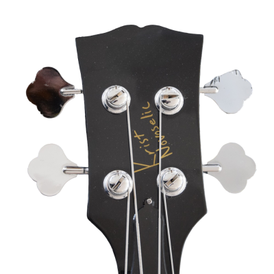 Custom Crown Krist Jet Black Thunderbird 4 String Novoselic Bass - Image 8