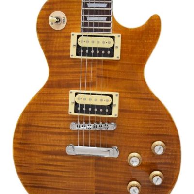 Custom Crown Slash Appetite Amber Tiger Maple Top Veneer Guitar