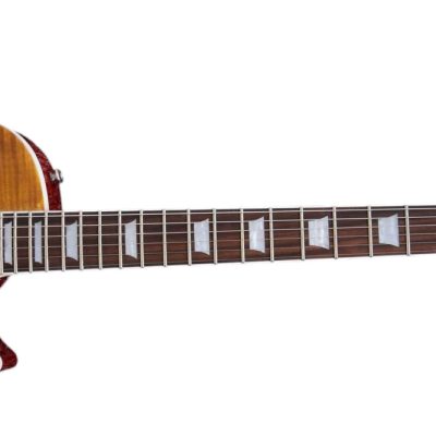 Custom Crown Slash Appetite Amber Tiger Maple Top Veneer Guitar - Image 4