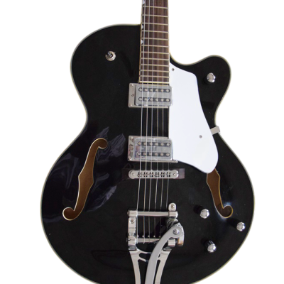 Custom Sovereign Bigsby G5120 Electromatic Hollow Body Fhole Jet Black Electric Guitar