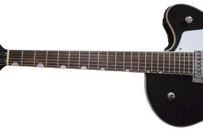 Custom Sovereign Bigsby G5120 Electromatic Hollow Body Fhole Jet Black Electric Guitar - Image 4